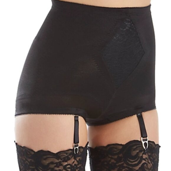New Rago Diet Minded Shaping Firm Control Girdle Brief Panty 6195 Black - Picture 1 of 12